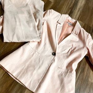 ASOS Women’s Pink Linen Suit